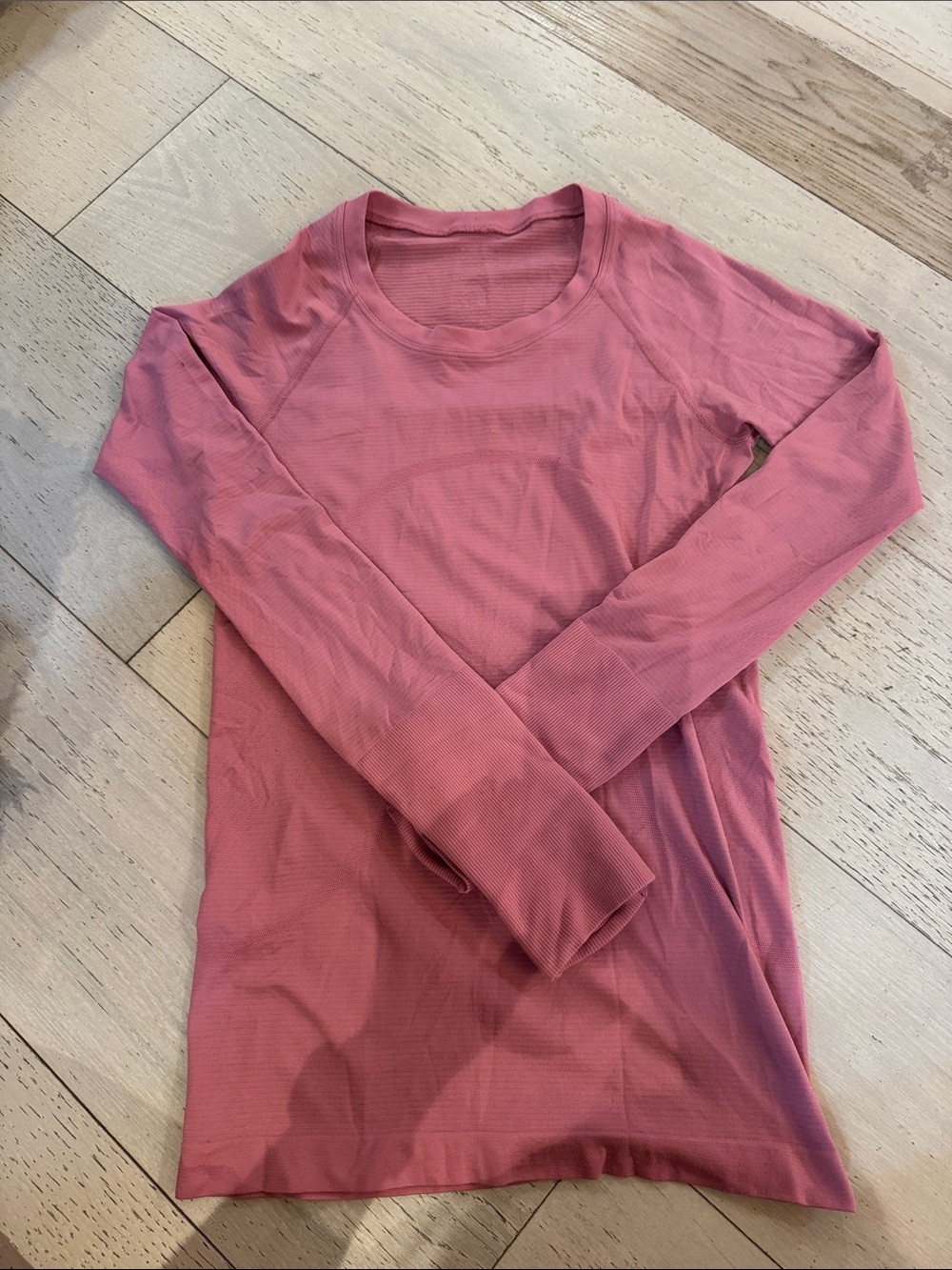 lululemon athletica Short Sleeve Crewneck — Rose Pink